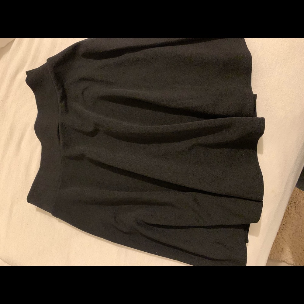 Black small skater skirt